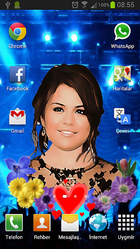 Selena Gomez SH Live Wallpaper