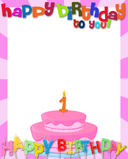 【免費攝影App】Birthday With Candle Frame-APP點子