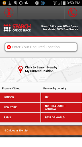 【免費商業App】Search Office Space-APP點子