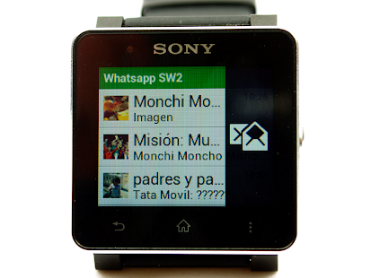 SmartWatch 2 Whatsapp