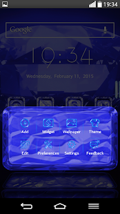 How to install Next Launcher Theme CrystalB 1.4 unlimited apk for android