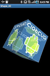 3D animation with OpenGLES poster 3