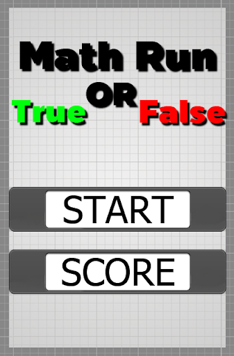 MathRun True OR False