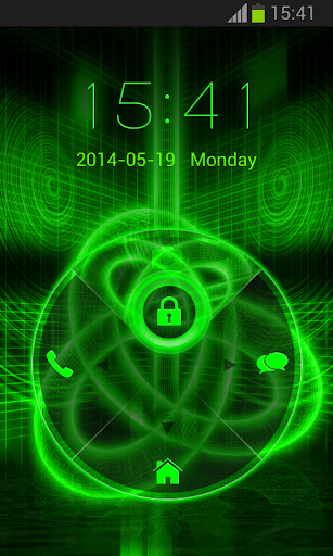 免費下載個人化APP|GO Locker Green Neon app開箱文|APP開箱王