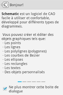 Capture d'ecran de l'application Android Schematic