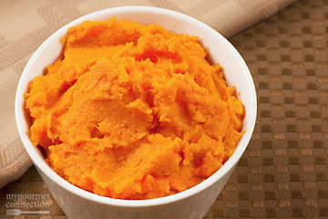 Creamy Sweet Potatoes with Mustard and Lemon