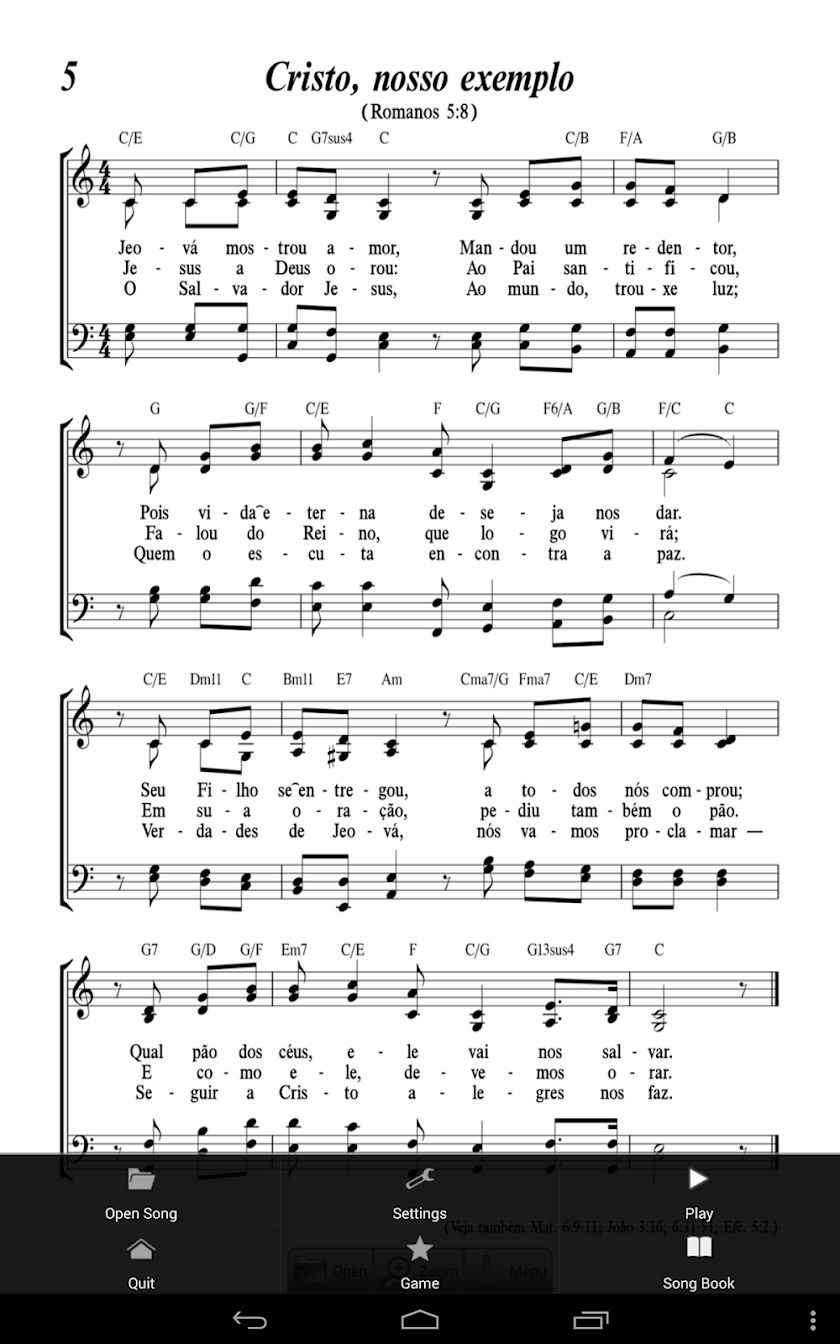 Kingdom Song Book Screen 2