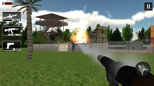 【免費動作App】前突擊隊罷工毆打: Commando Assault 3D-APP點子