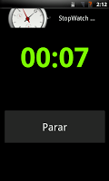 Simple StopWatch APK צילום מסך #1