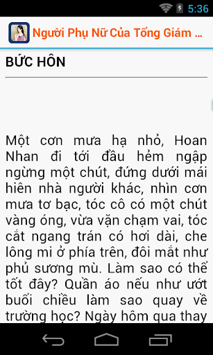 【免費書籍App】Người Phụ Nữ Của Tổng Giám Đốc-APP點子