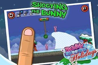 Android Bunny Shooter Christmas Free Game