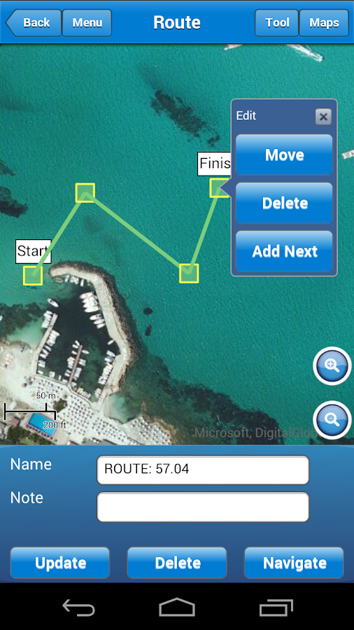 how to use google maps for marine navigation