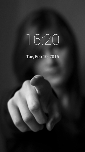 Finger Touch Lock Screen