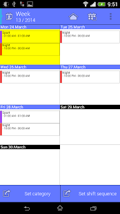 Work Calendar - screenshot thumbnail