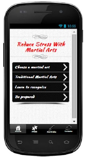 Reduce Stress by Martial Arts