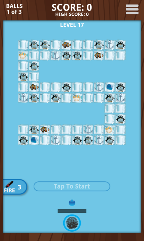 Ice Block Breaker Screen 2