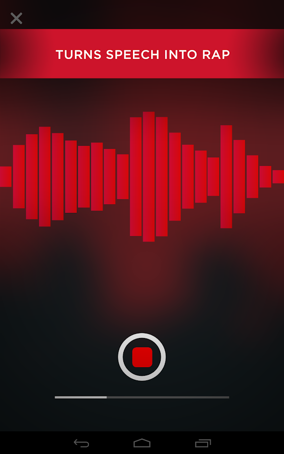 AutoRap by Smule - screenshot