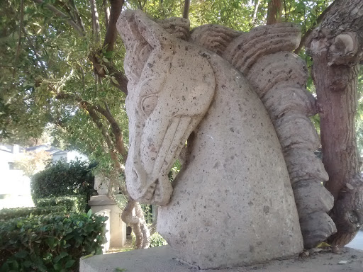 Horse's Head Sculpture