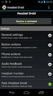 Headset Droid - screenshot thumbnail