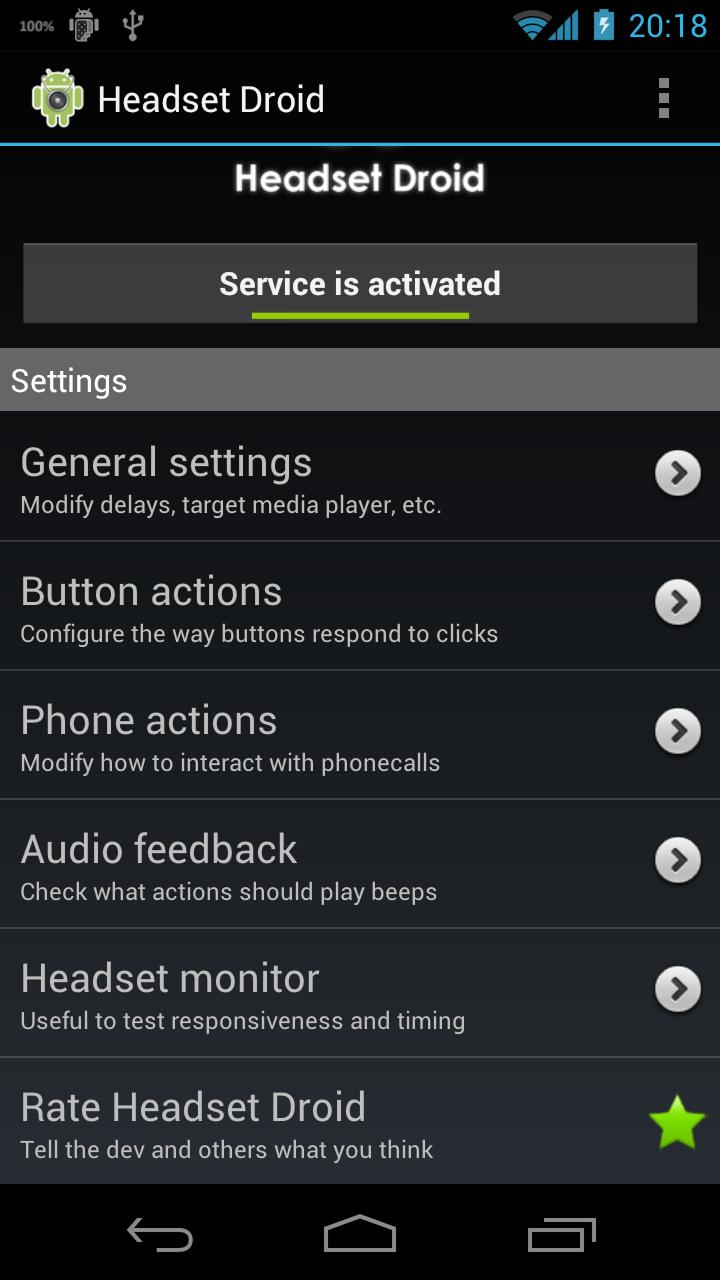 Headset Droid Screen 1