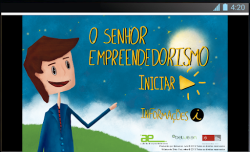 Android application O Senhor Empreendedorismo screenshort