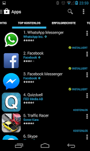 BetterKat CM11 Theme Blue X - screenshot thumbnail