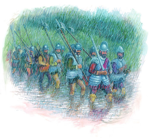 Soldados españoles en Florida