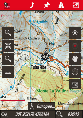 Mapa de Las Ubiñas Screen 2