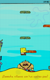  Bob Esponja Doodle Jump: miniatura de captura de pantalla  