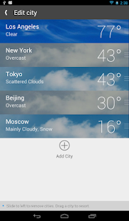 GO Weather Forecast & Widgets - screenshot thumbnail