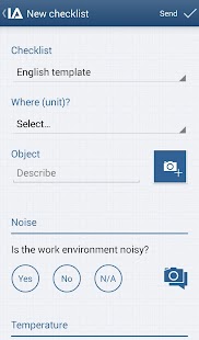 IA – Divergences in OH&S Screenshots 1