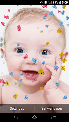 Cute Baby 3d Live Wallpaper