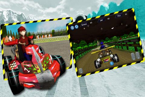 【免費賽車遊戲App】Dirt Karting LITE-APP點子