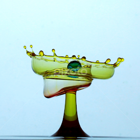 Inside the bowl by Parjiyo Suwardi - Abstract Water Drops & Splashes