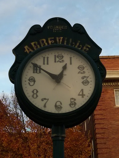 The Abbeville Clock   