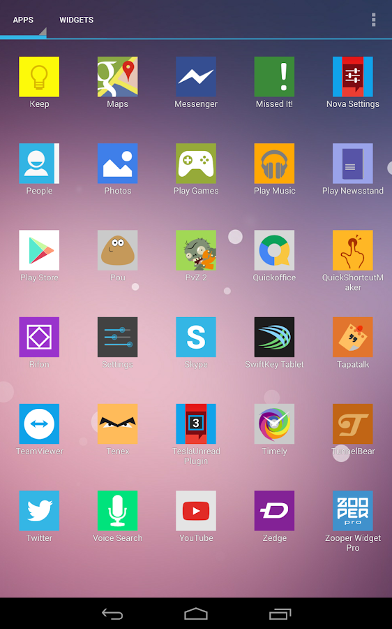 Rifon Apex/Nova/GO/ADW Theme - screenshot