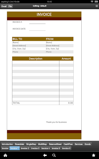 【免費財經App】Invoice and Accounts-APP點子