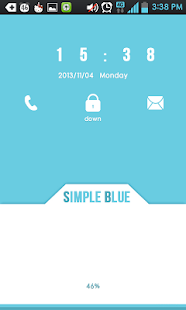 How to mod Simple Blue GO locker theme 1.00 mod apk for pc