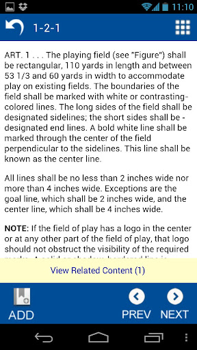 【免費運動App】NFHS Lacrosse 2013 Rules-APP點子