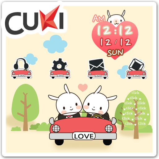 CUKI Themes Love Travel LOGO-APP點子