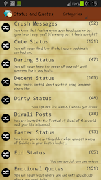 Status Posts and Quotes poster 1