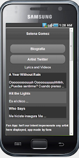 Selena Gomez lyrics Screenshots 14