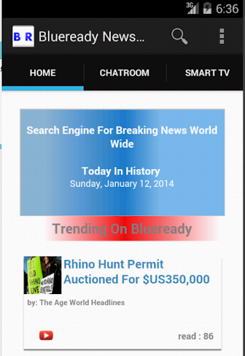 Blueready News Search Engine