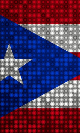 Puerto Rico Flag LED Light