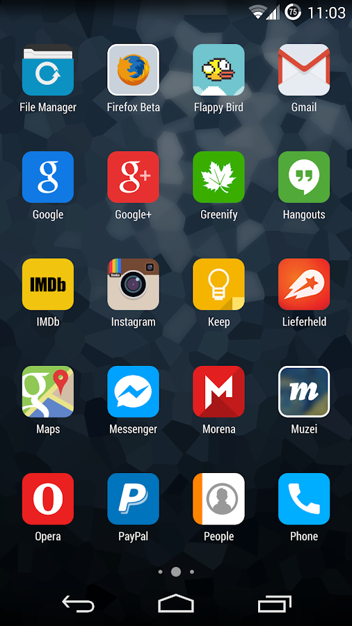 Morena - Flat Icon Pack - screenshot