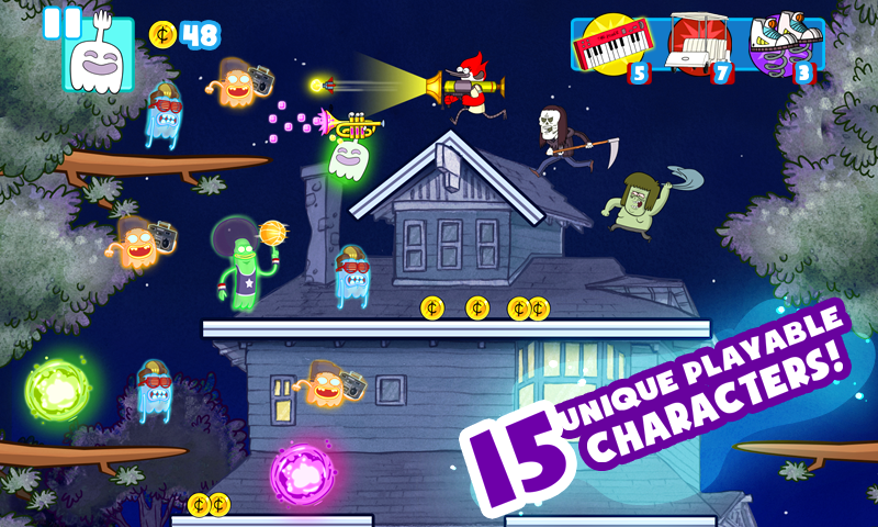 Ghost Toasters - Regular Show Screen 2