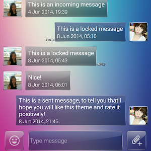 Theme Glass for EvolveSMS.apk 1.0