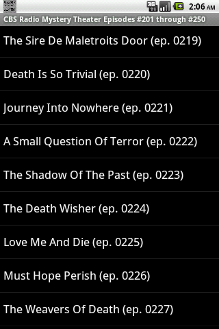 【免費音樂App】CBS Radio Mystery Theater V.05-APP點子