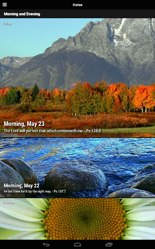 【免費書籍App】Morning and Evening Devotional-APP點子