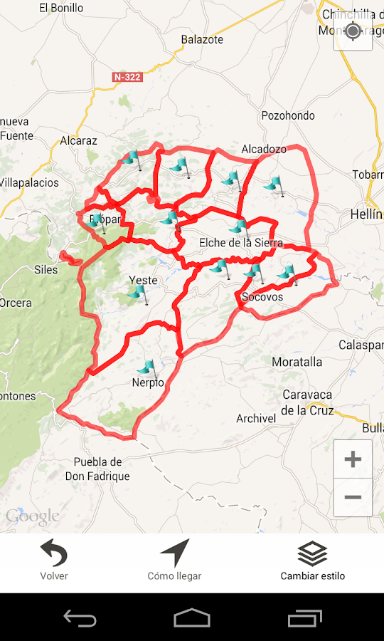 Rutas GPS Sierra del Segura - Aplicaciones de Android en Google Play